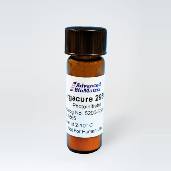 vial of irgacure 2959