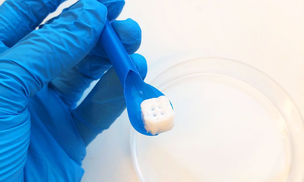 3D bioprinted stable collagen construct with premium bioink