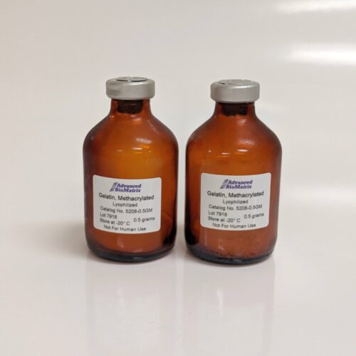 photogel 2 methacrylated gelatin bottles