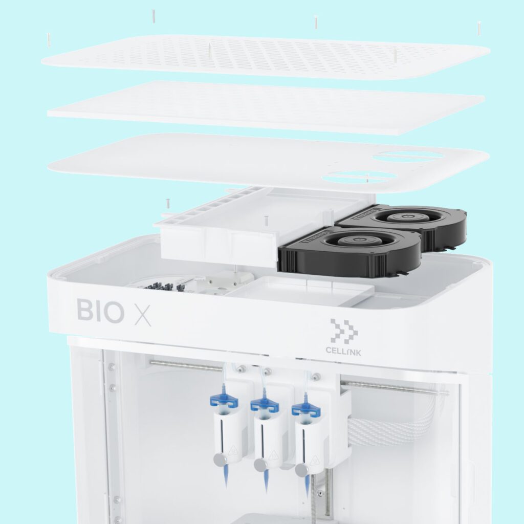 3D render of BIO X showing the Clean Chamber technology