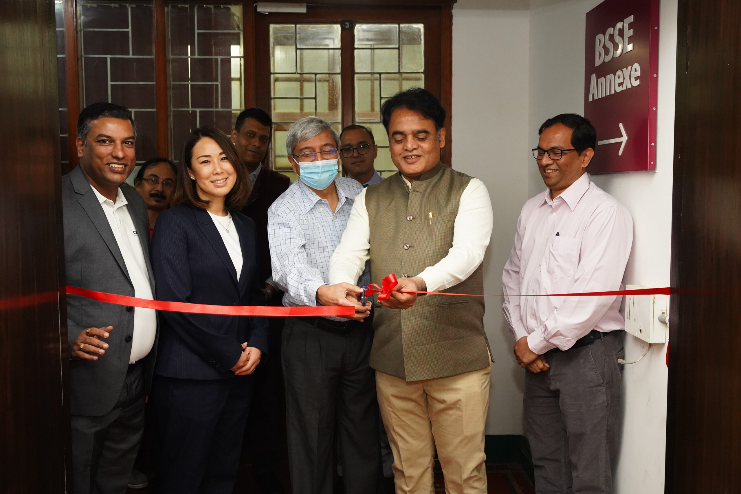 Cutting the ribbon to open the first Centre of Excellence for 3D Bioprinting in India